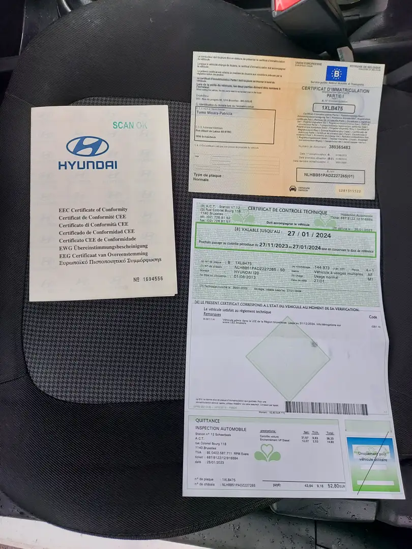 Hyundai i20 1.1 CRDi Comfort Blanco - 2
