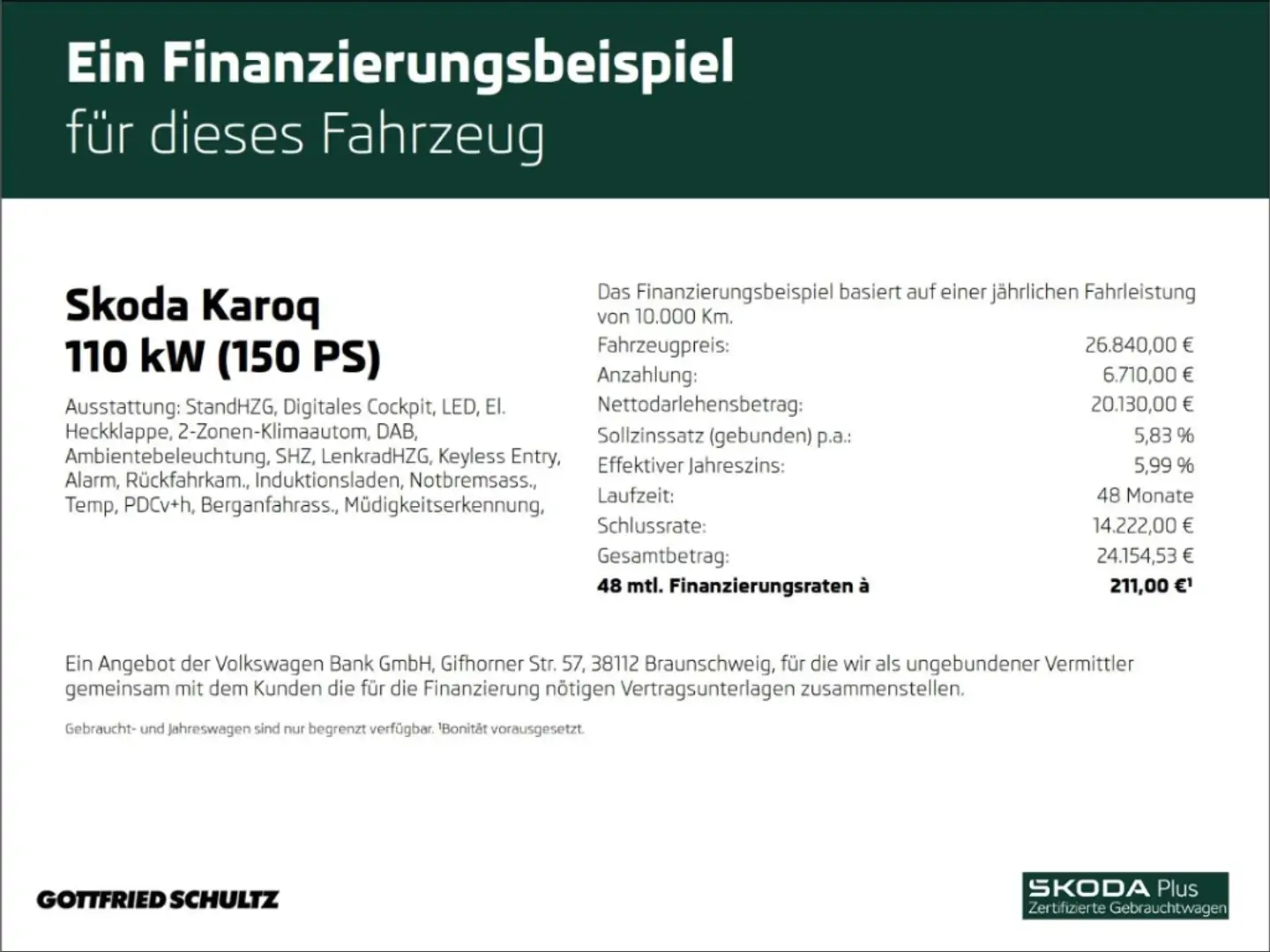 Skoda Karoq Tour TSI DSG Standheizung Ausstattungs-Paket: Park Wit - 2