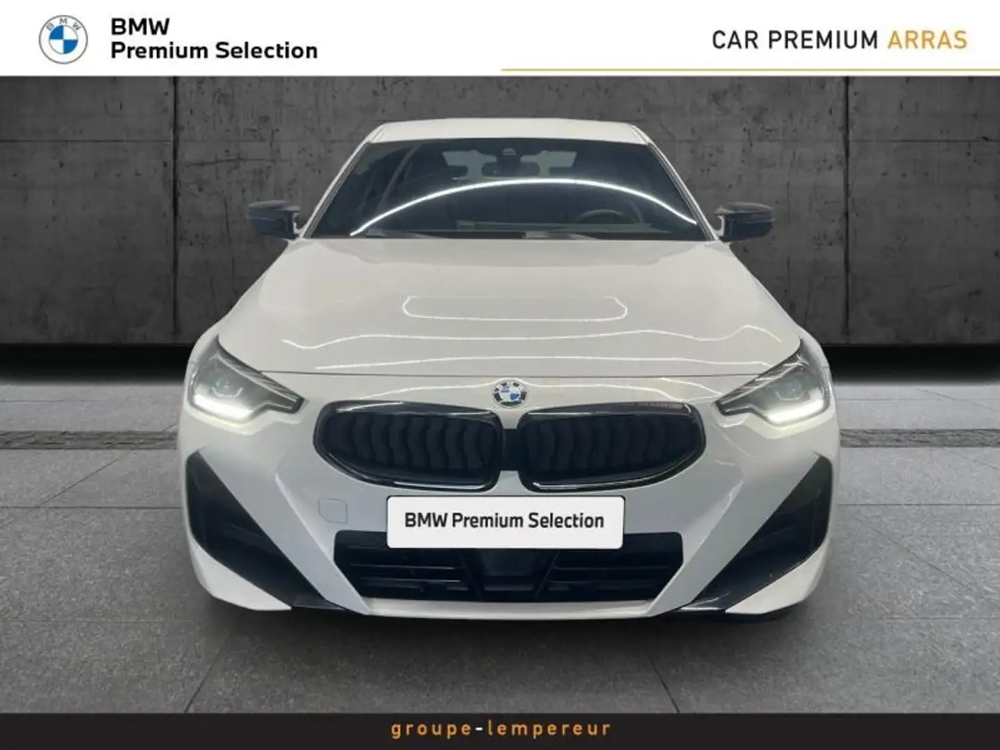 BMW 218 218iA 156ch M Sport Blanc - 2