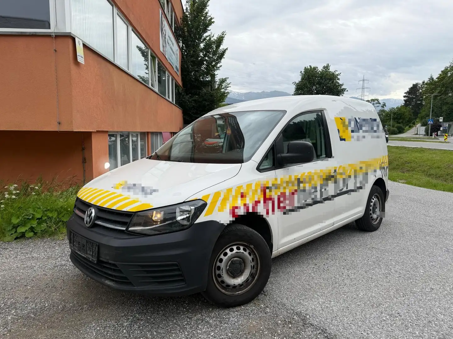 Volkswagen Caddy Weiß - 1