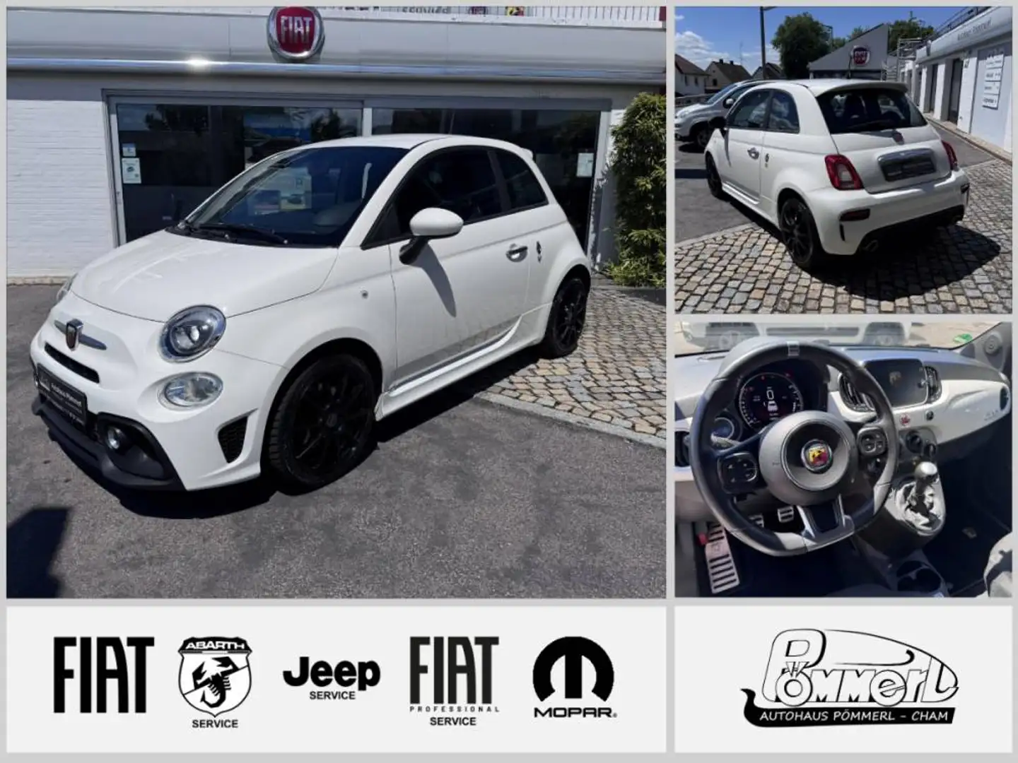 Abarth 595 1.4 T-Jet 107 kW (145 PS) Bianco - 1