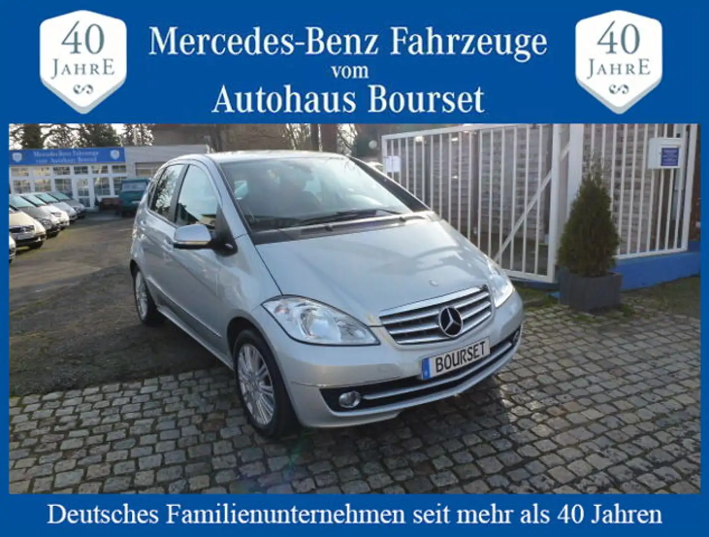 Mercedes-Benz A 160 Elegance Klima-68.000 KM-Sitzheizung-Alu Silber - 1