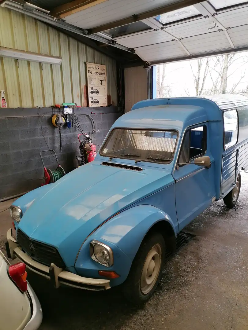 Oldtimer Citroen ACADIANE 2CV Blau - 1