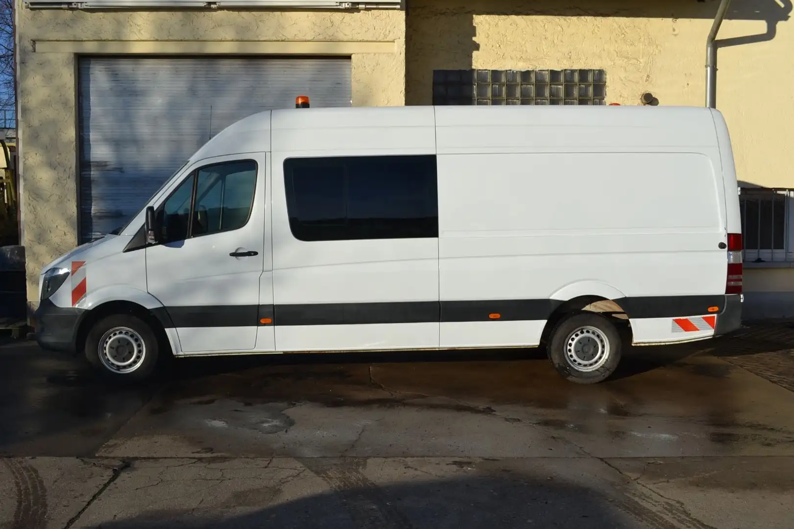 Mercedes-Benz Sprinter II Kasten 314/316 CDI Mixto Maxi 6 Sitz Bílá - 2