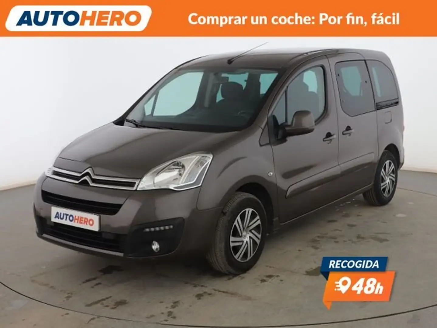 Citroen Berlingo 1.6 Blue-HDi Feel Gris - 1
