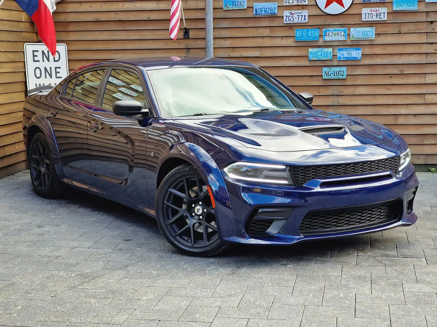 Dodge Charger WIDEBODY 5,7L V8 CarPlay Leder LPG PDC Modrá - 2