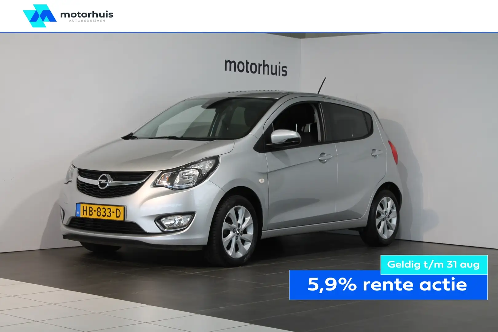 Opel Karl 1.0 ecoFLEX 75pk Cosmo Grijs - 1