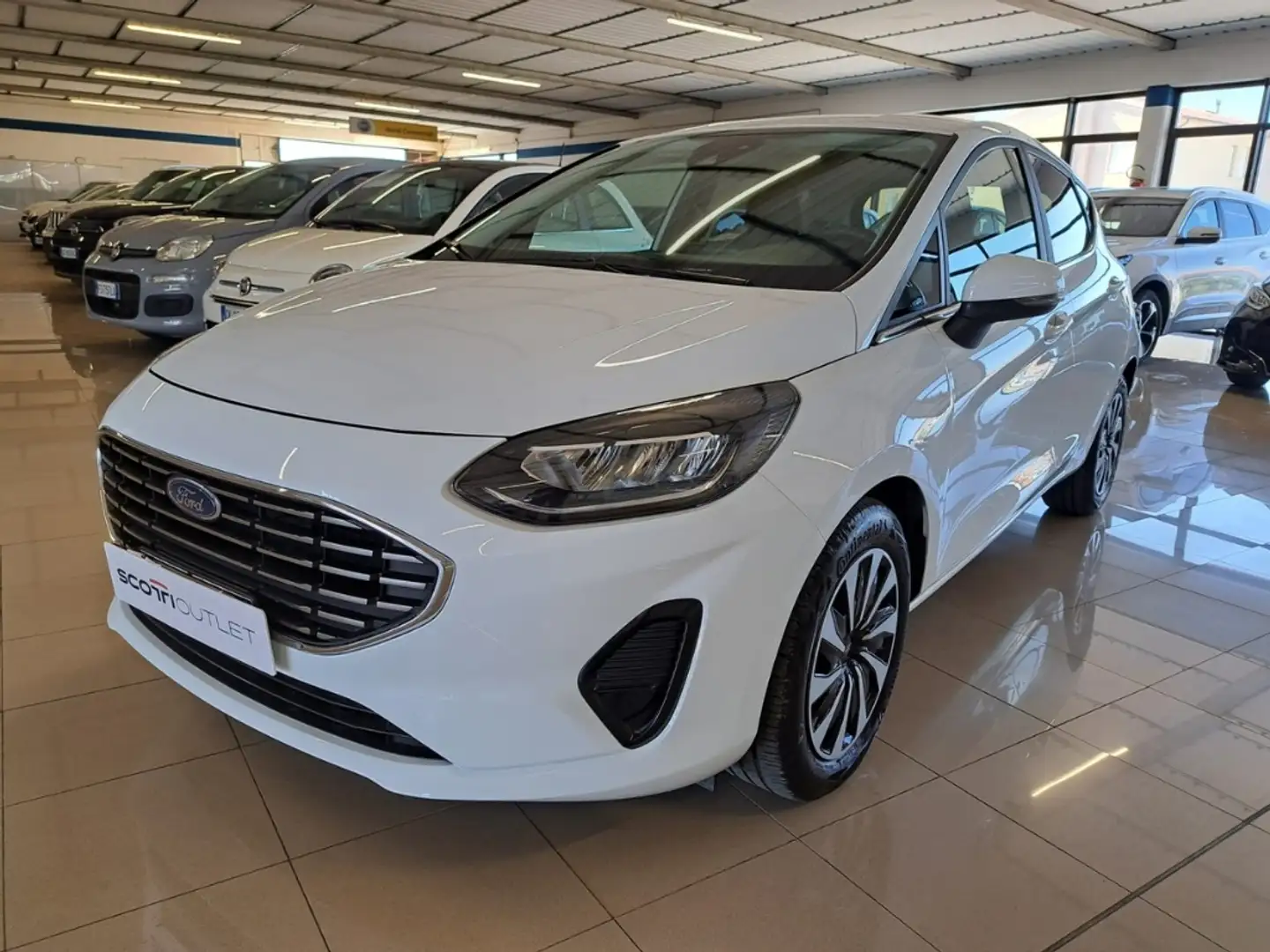 Ford Fiesta Active 5 porte 1.0 EcoBoost Hybrid Bianco - 1