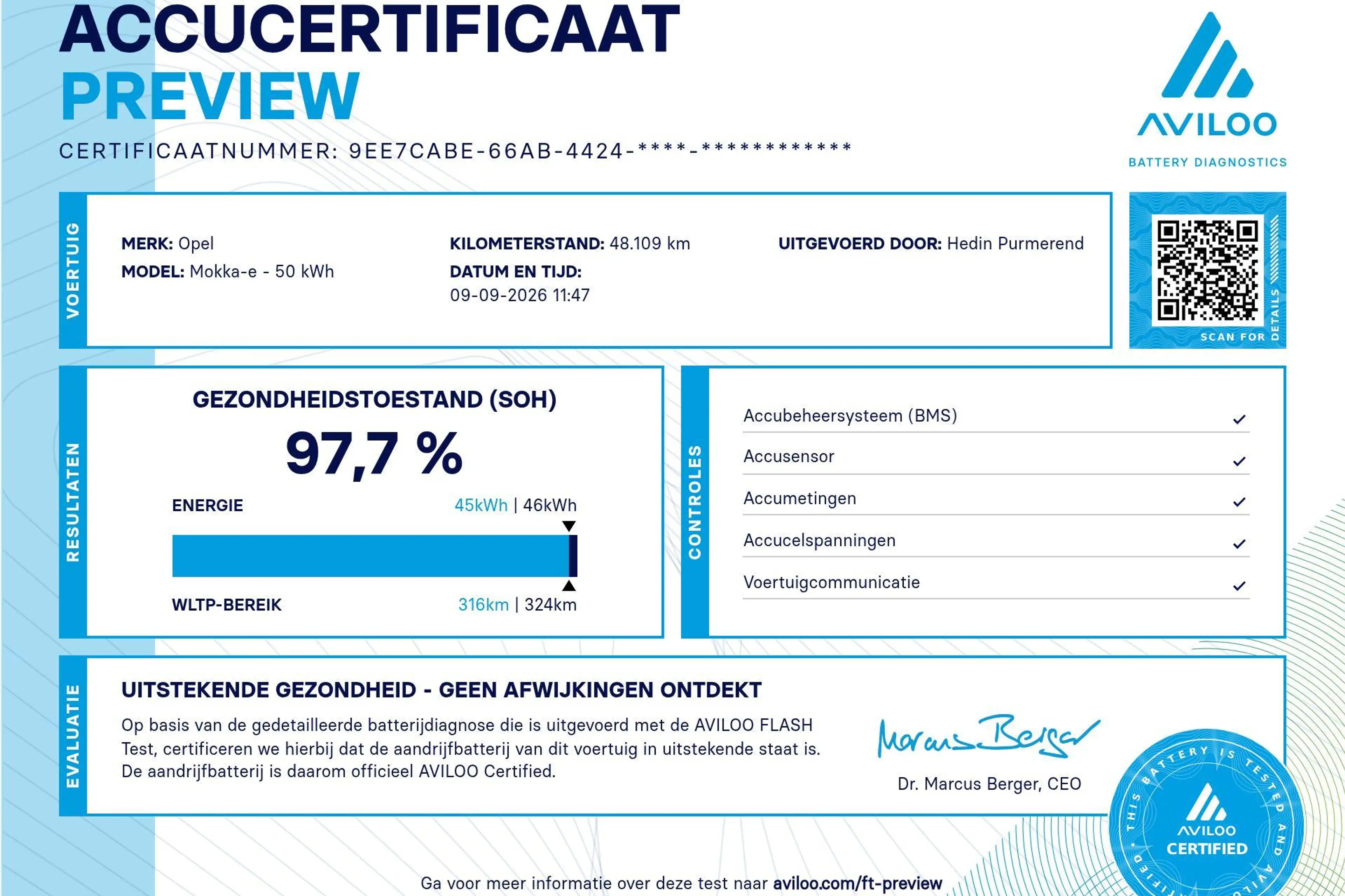 Opel Mokka-E GS Line 50-kWh 11kw bl. | Navigatie via App | Came — photo 3