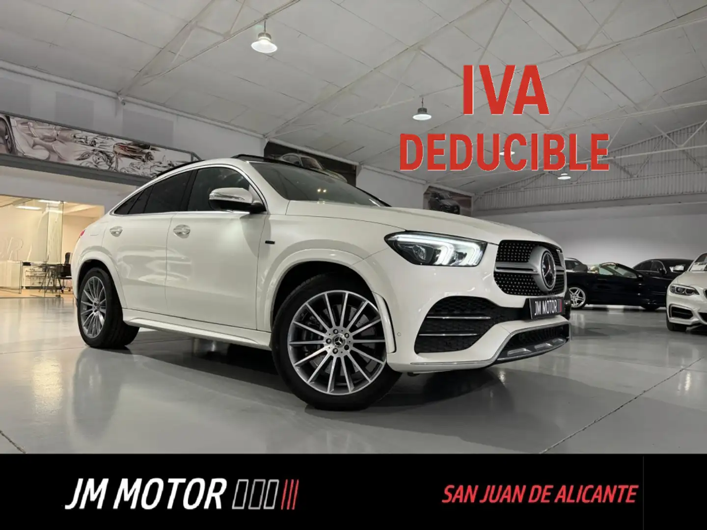 Mercedes-Benz GLE 350 Coupé 350de 4Matic Aut. Weiß - 1