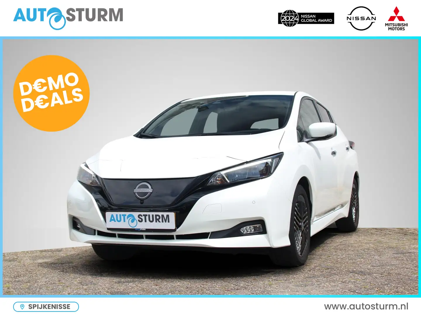 Nissan Leaf Tekna 40 kWh | Navigatie | 360° Camera | Apple Car Blanc - 1