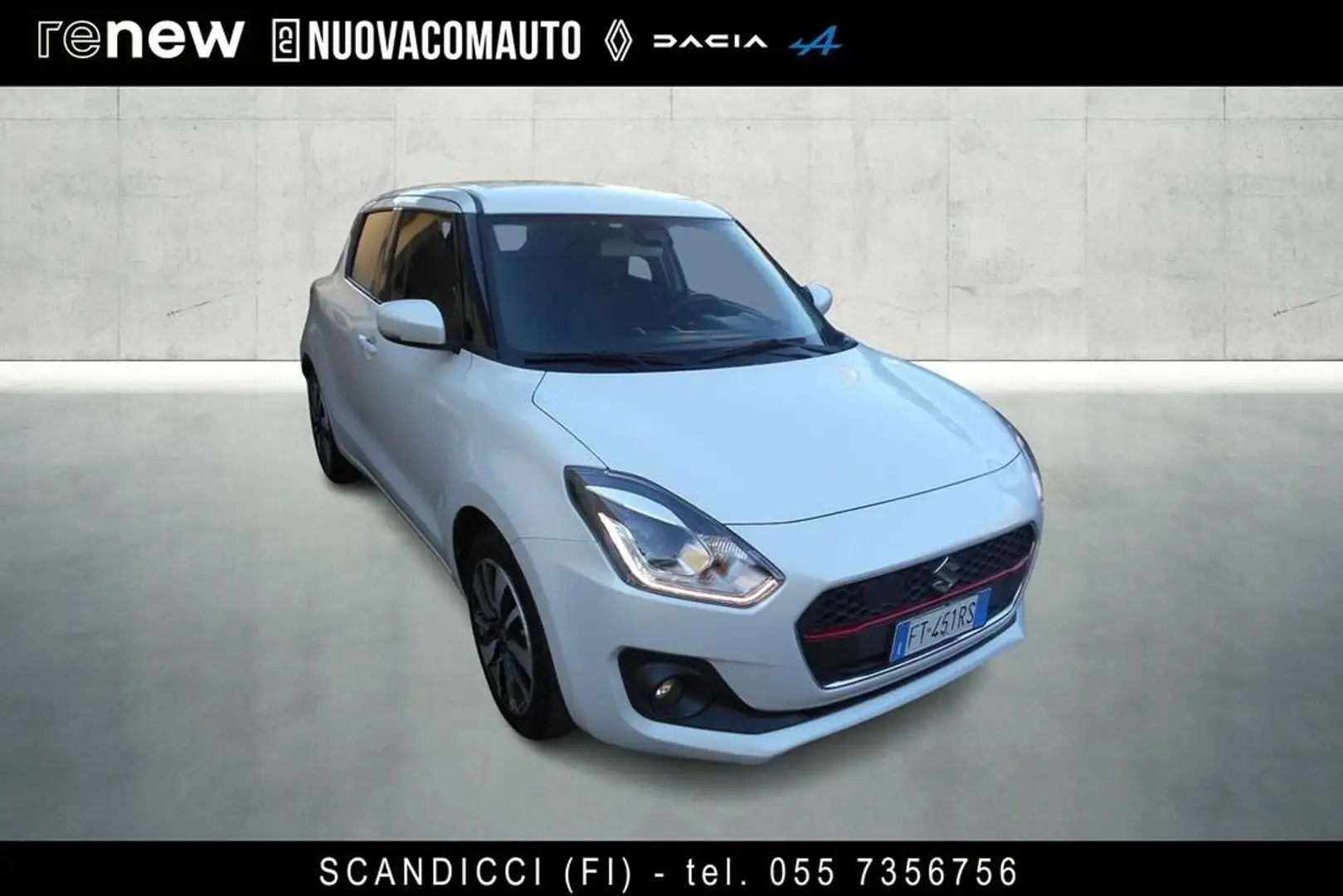 Suzuki Swift 1.0 boosterjet h S 2wd Bianco - 2