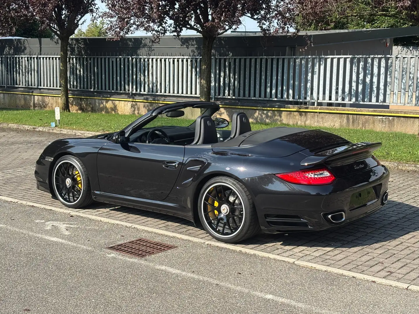 Porsche 997 911 Cabrio Turbo mk2 Exclusive Negru - 2