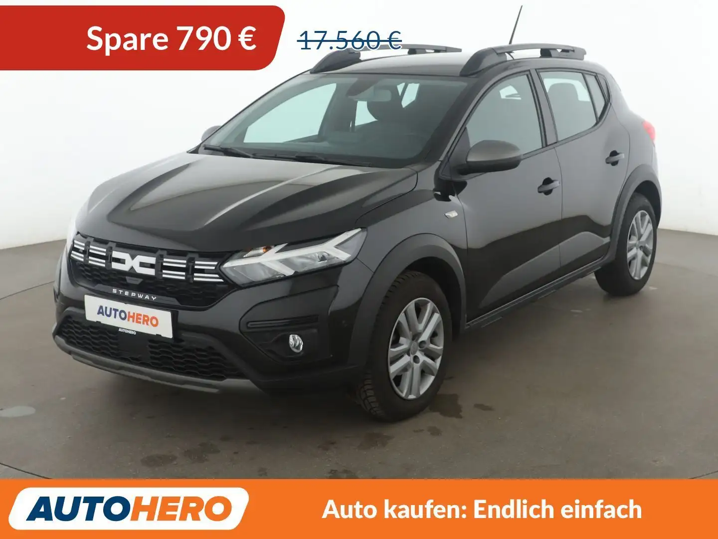 Dacia Sandero 1.0 TCe Stepway Expression*TEMPO*PDC*SHZ*LIM* Negru - 1