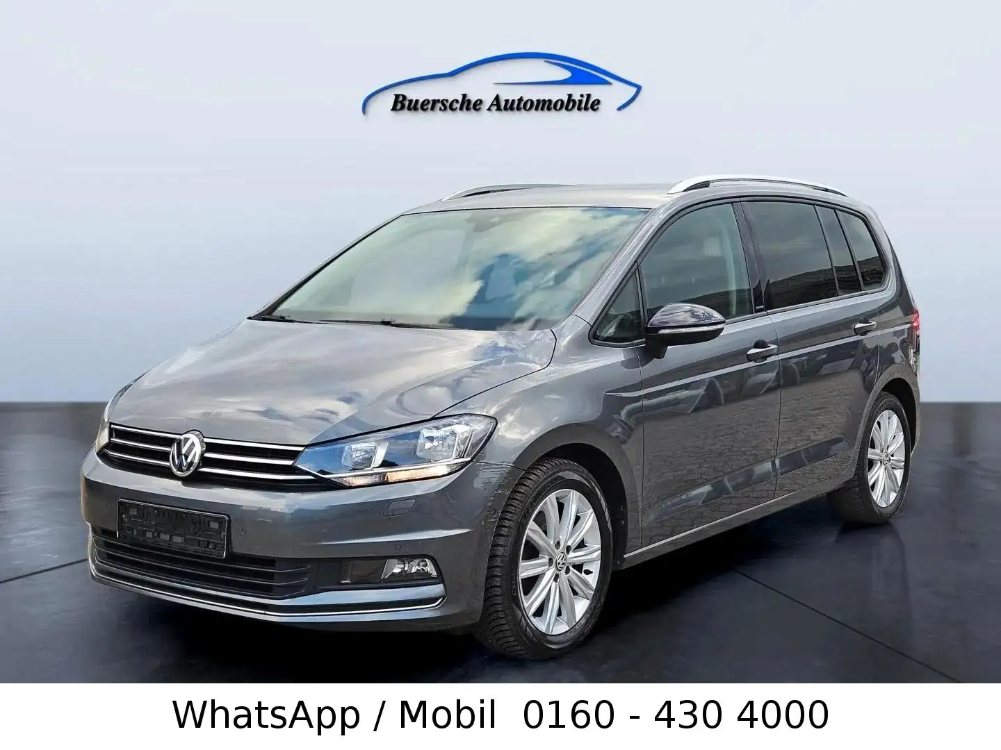 Volkswagen Touran IQ.DRIVE Start-Stopp 7 Sitze Navi Gris - 1