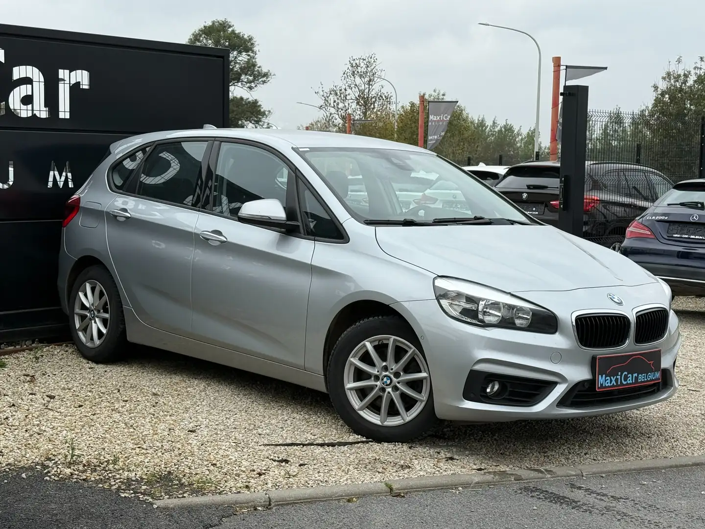 BMW 218 Boîte auto. /capteurs avant et arrière / GPS Zilver - 2