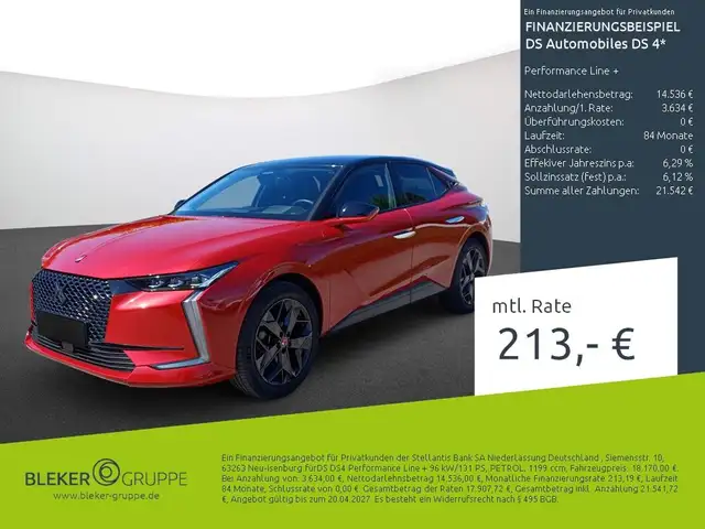 DS Automobiles DS 4 Performance Line +
