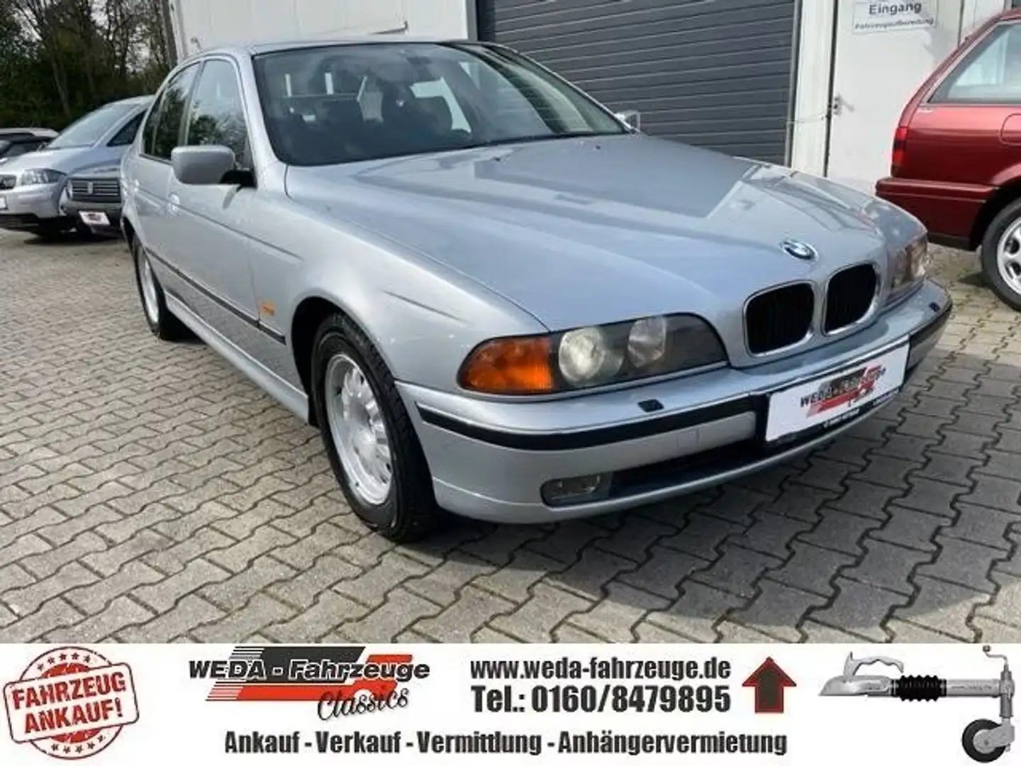 BMW 523 TÜV/AU NEU - Xenon - PDC - sehr gepflegt! Argent - 1