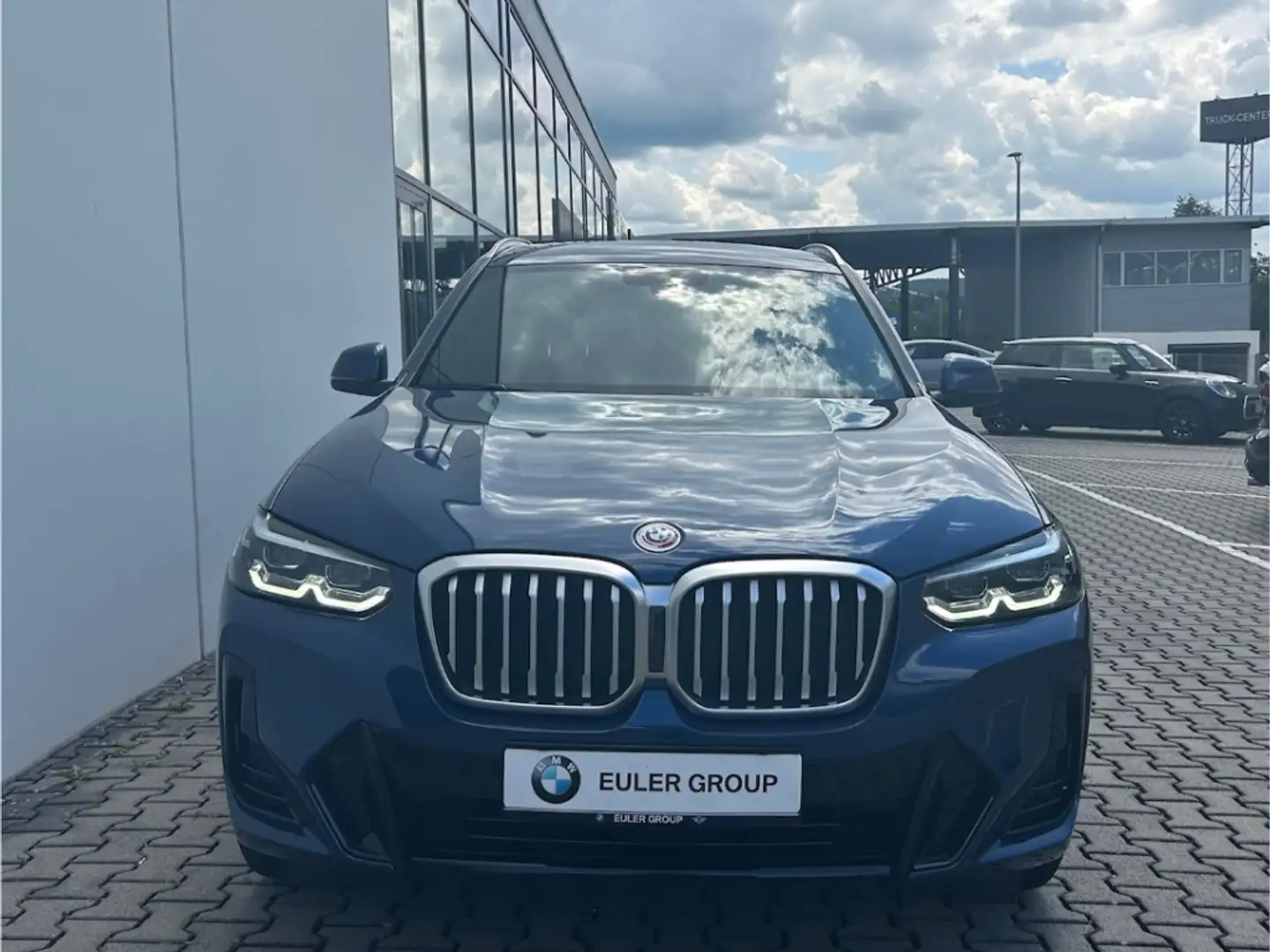 BMW X3 xDrive 20dA M-Sport SHZ LED DrivAss Parkass Blau - 2