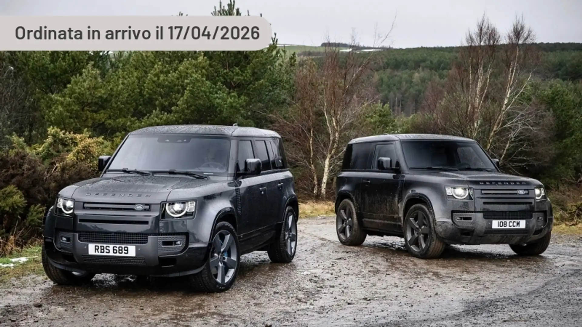 Land Rover Defender 110 2.0 Si4 PHEV 300 CV AWD Auto X-Dynamic SE Argento - 2