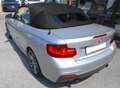 BMW 235 M235i xDrive Cabrio*TOP ZUSTAND*NAVI*18"ALU* Argent - thumbnail 18