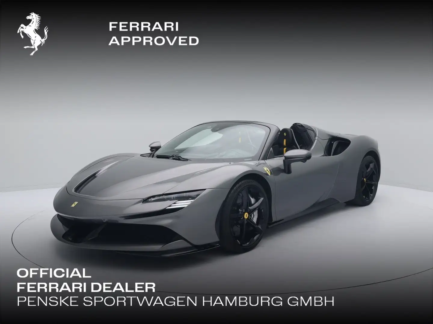 Ferrari SF90 Spider - FERRARI HAMBURG Gris - 1
