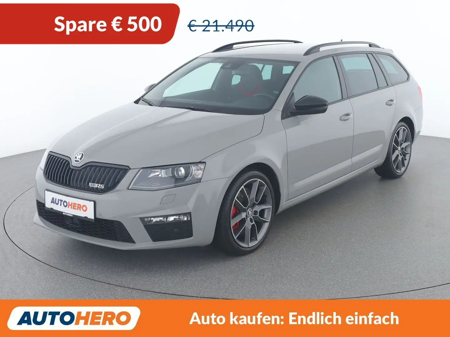Skoda Octavia 2.0 TSI RS Grau - 1