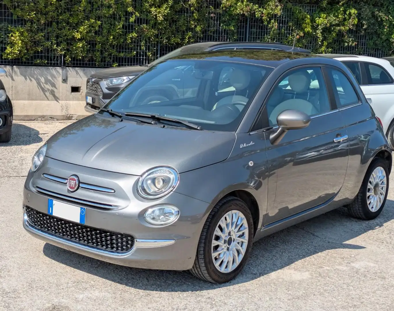 Fiat 500 HYBRID DOLCEVITA 1.0cc 70cv TETTO PANORAMICO Grigio - 2