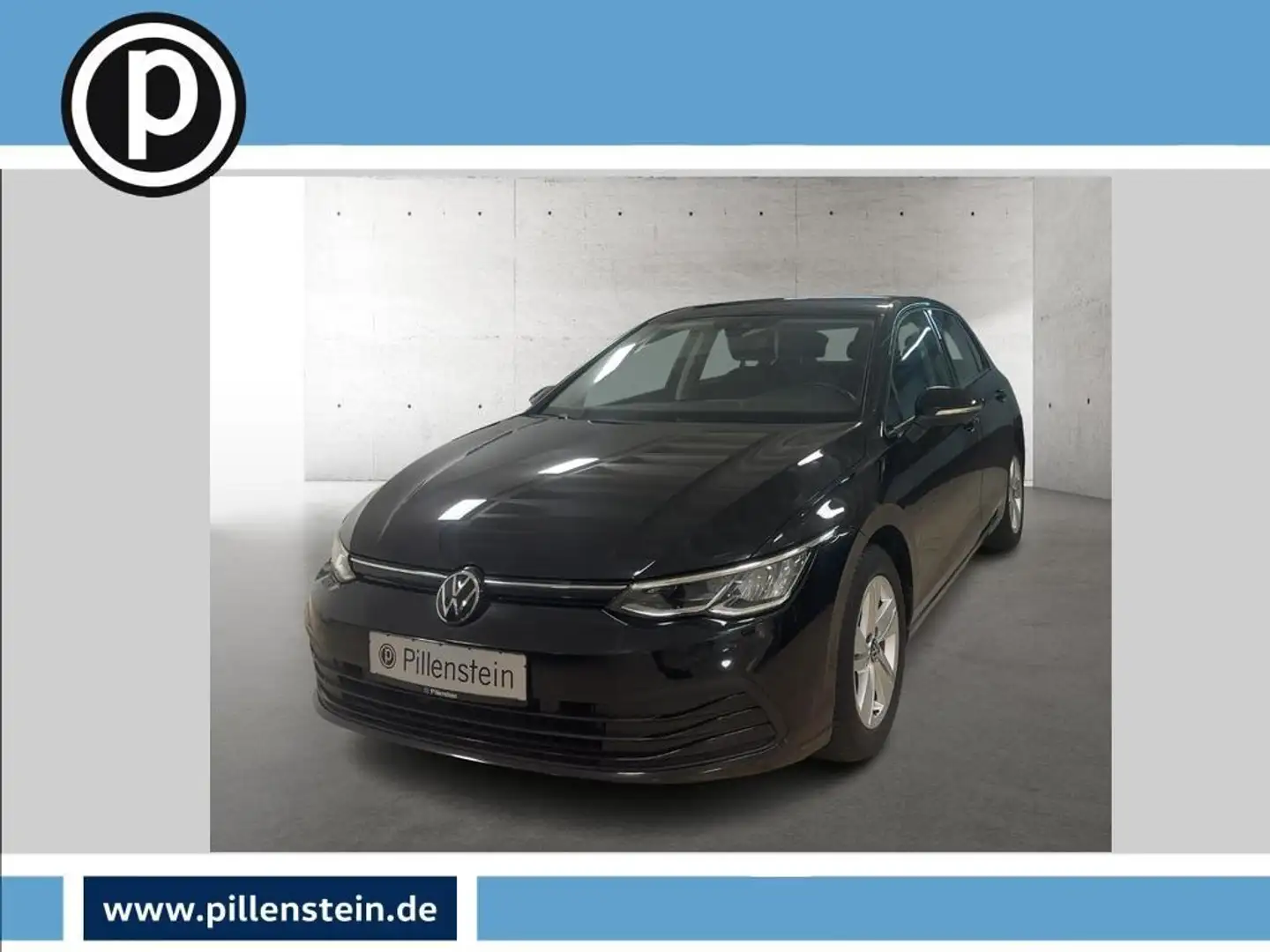 Volkswagen Golf 8 LIFE 1.5 TGI DSG ERDGAS ACC KLIMAAUTOMATIK Schwarz - 1