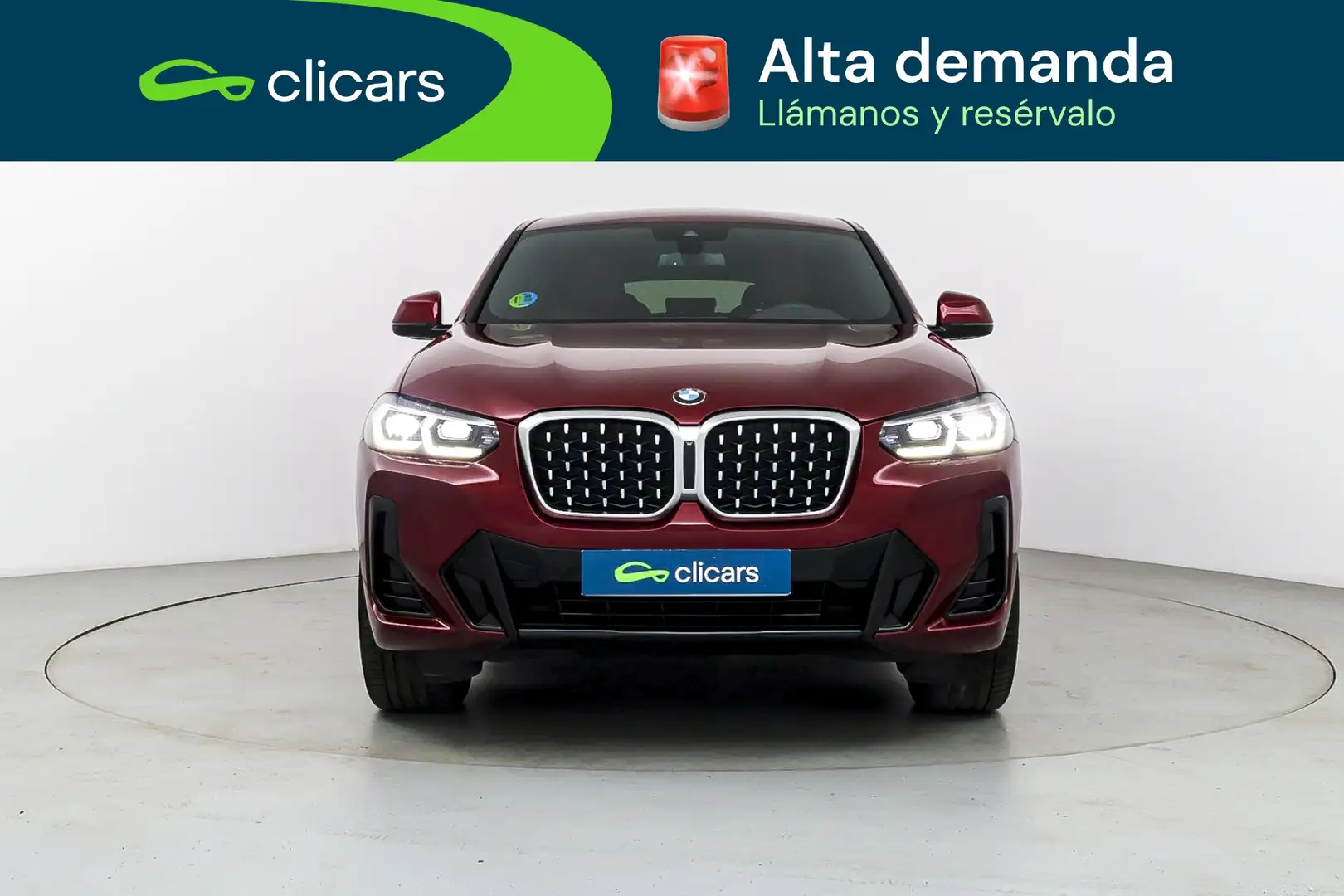 BMW X4 xDrive 20dA xLine M Sport Rojo - 2