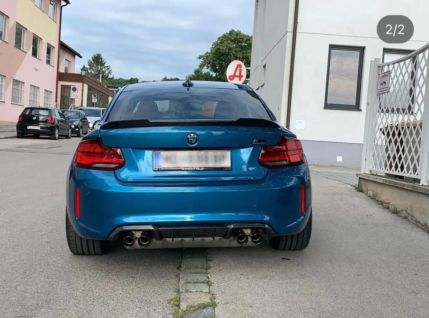 BMW M2 M2 Competition DKG Coupé Aut Blau - 1