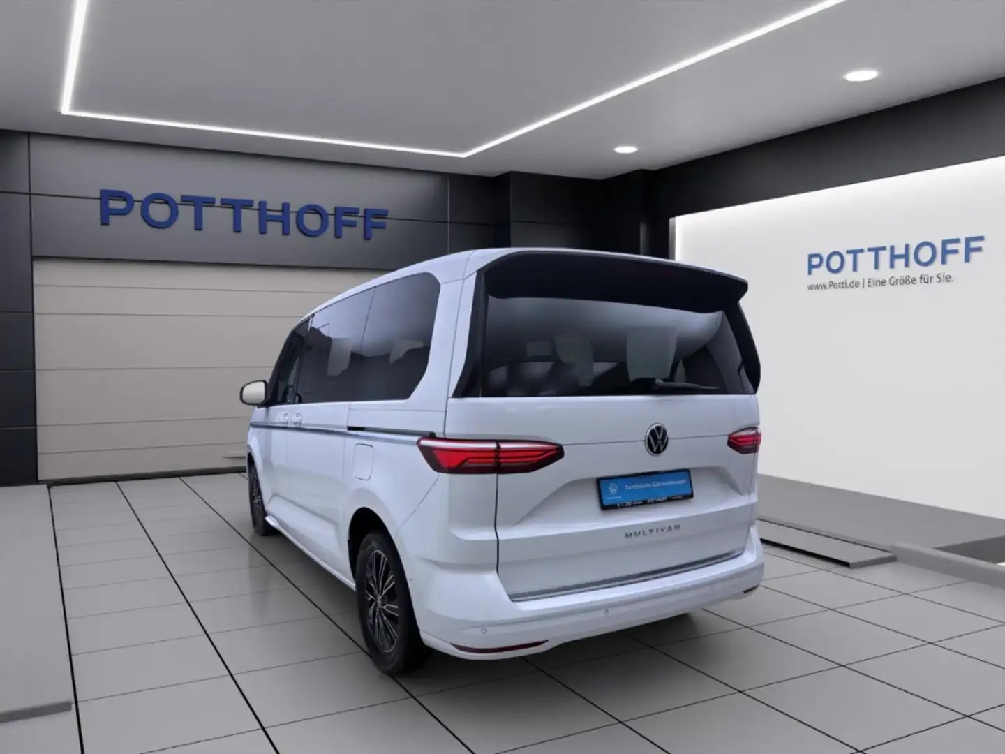 Volkswagen T7 Multivan 2.0 TDI DSG STYLE STANDHZG AHK NAVI IQ.LIGHT Weiß - 2