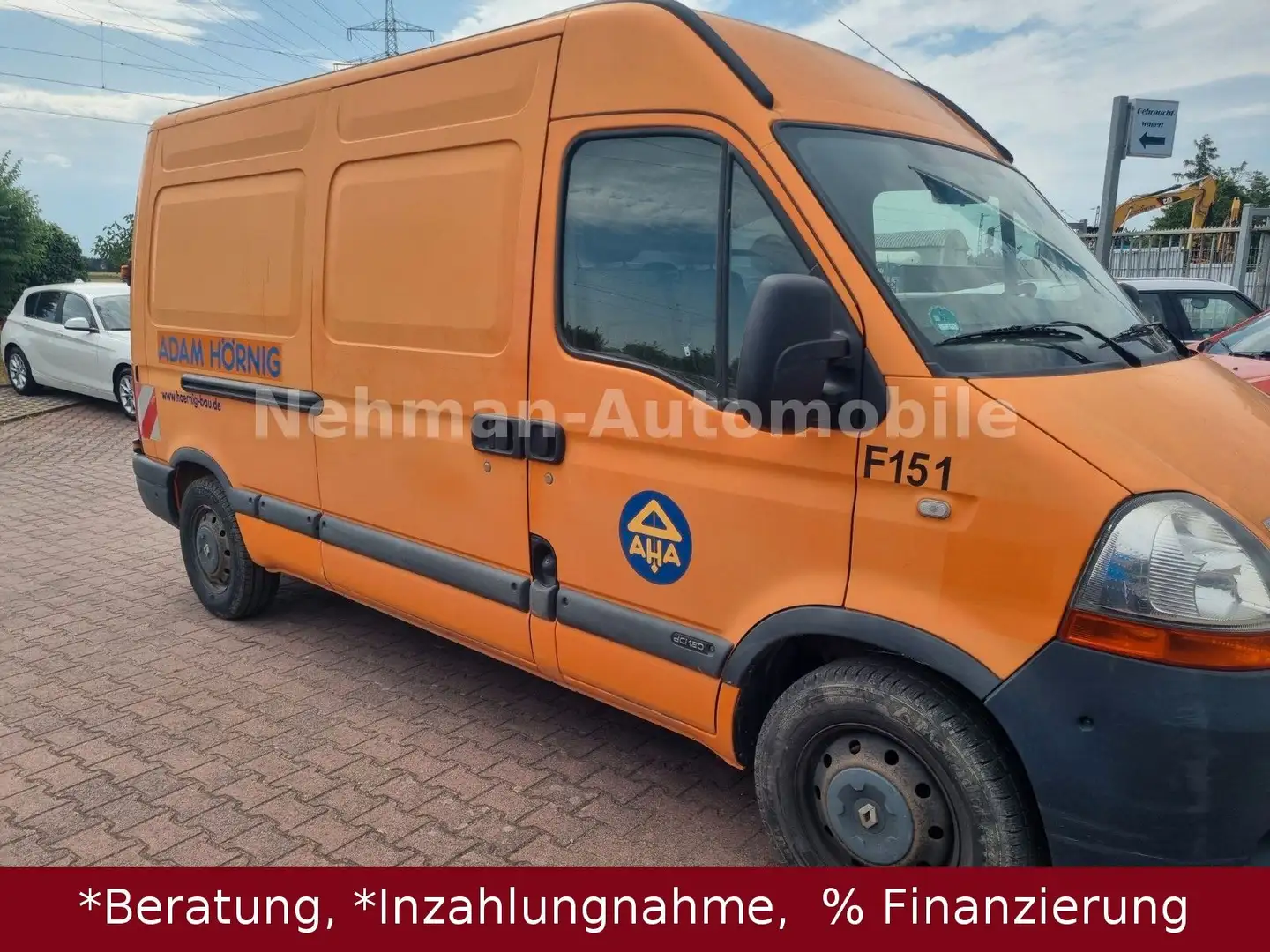 Renault Master II Phase 2 Kasten L2H2 3,5t HKa Klima Orange - 1