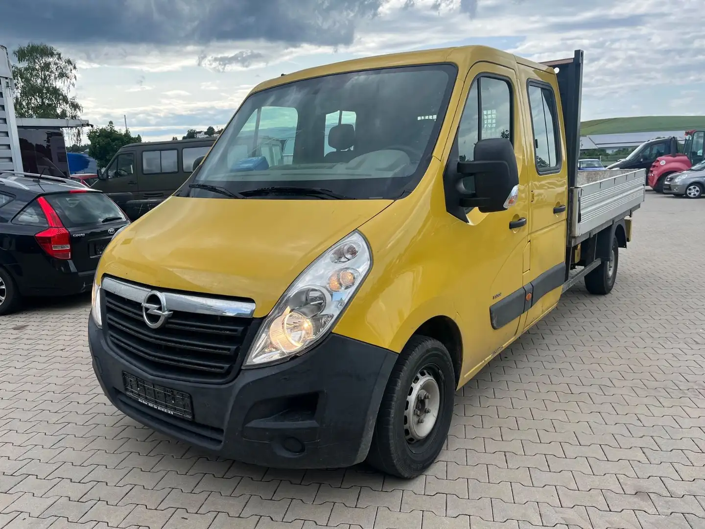 Opel Movano B Pritsche 2.3CDTI L3,AHK,7-Sitz,EURO5 Jaune - 1