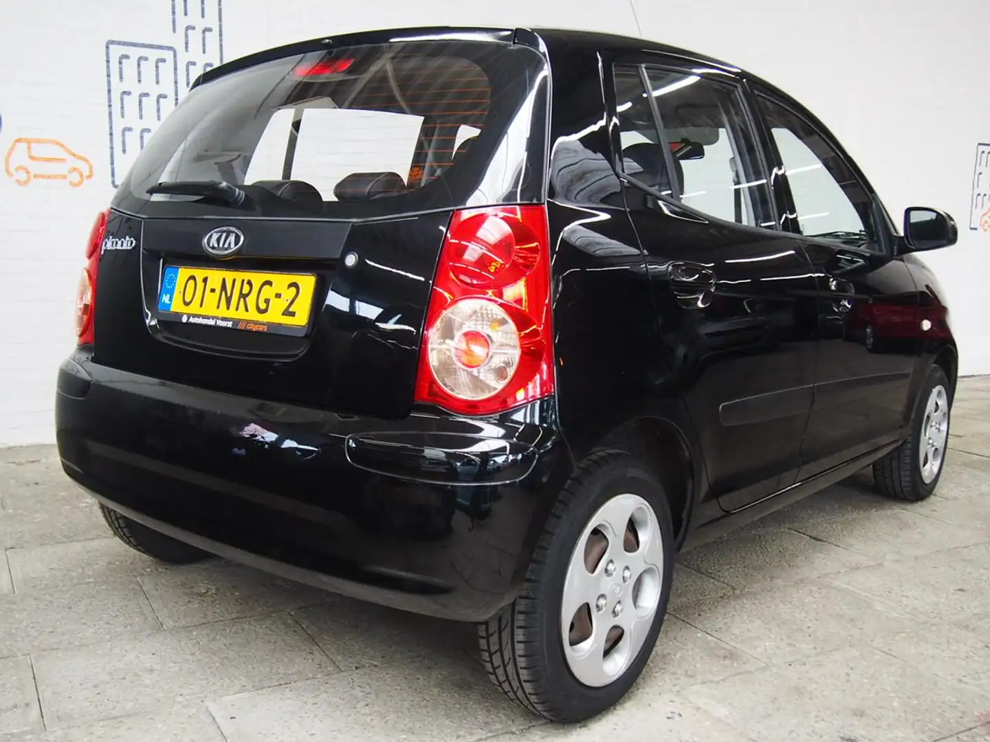Kia Picanto 1.0 X-pect (APK:Nieuw) Incl.Garantie Negru - 2
