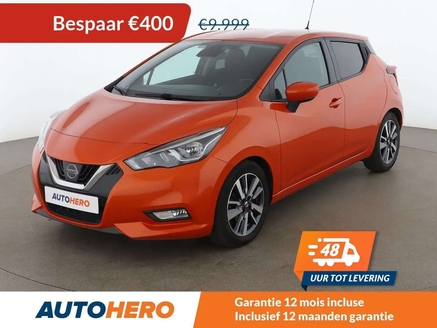 Nissan Micra 1.5 dCi Acenta Oranje - 1
