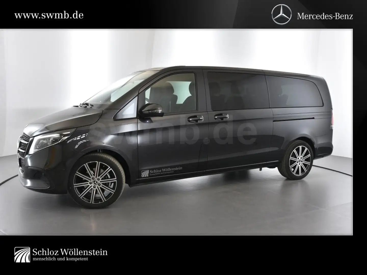 Mercedes-Benz V 250 d extra-lang 4M Style/MULTIBEAM/Standhz/AHK siva - 1