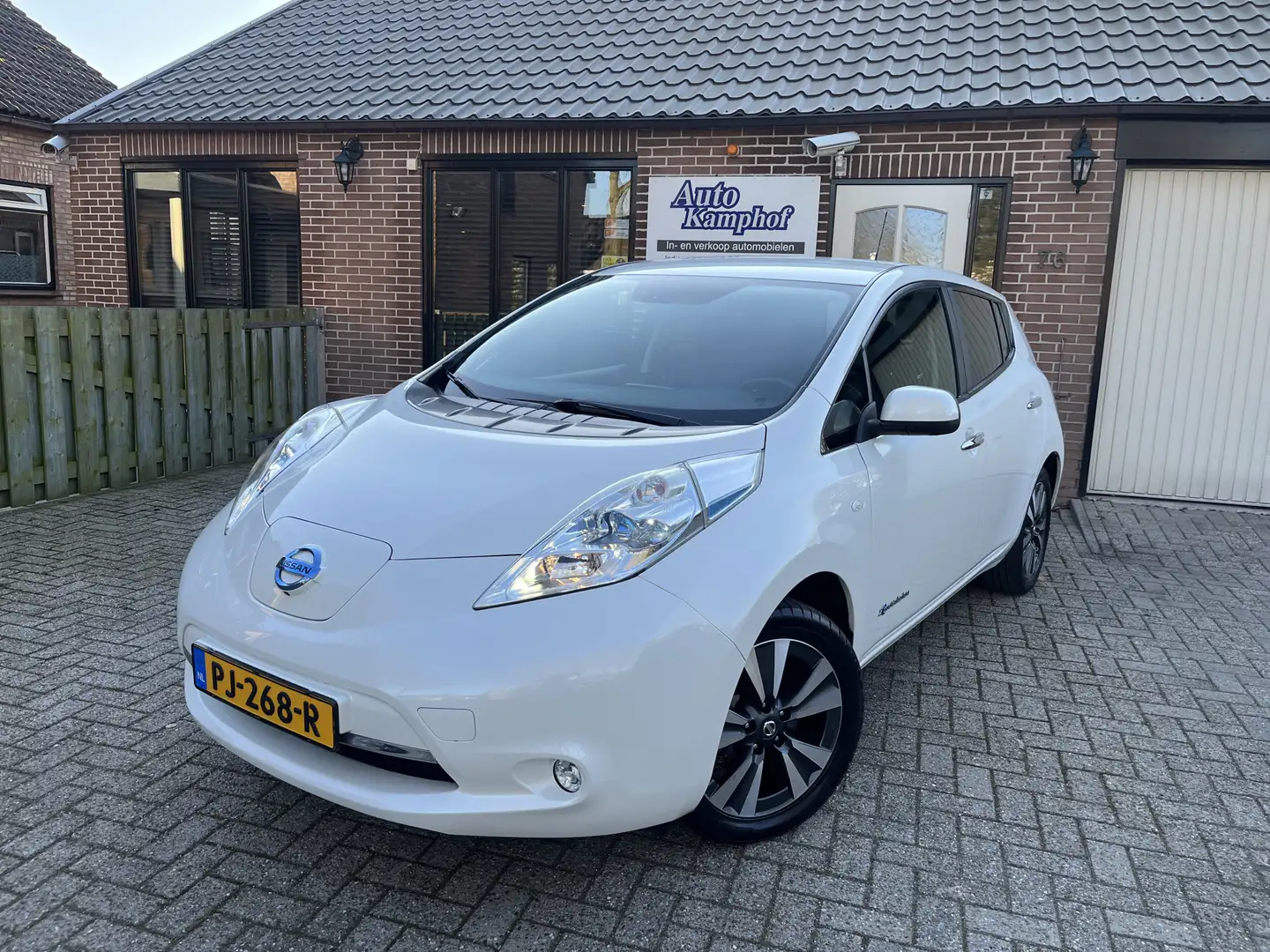 Nissan Leaf Business Edition 30 kWh Leer 360 Camera Blanc - 1