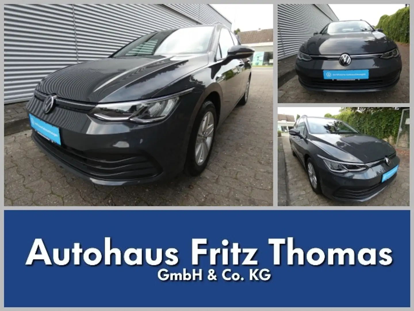 Volkswagen Golf VIII Variant 2.0 TDI DSG Life LED Navi SHZ PDC Kli Grau - 1