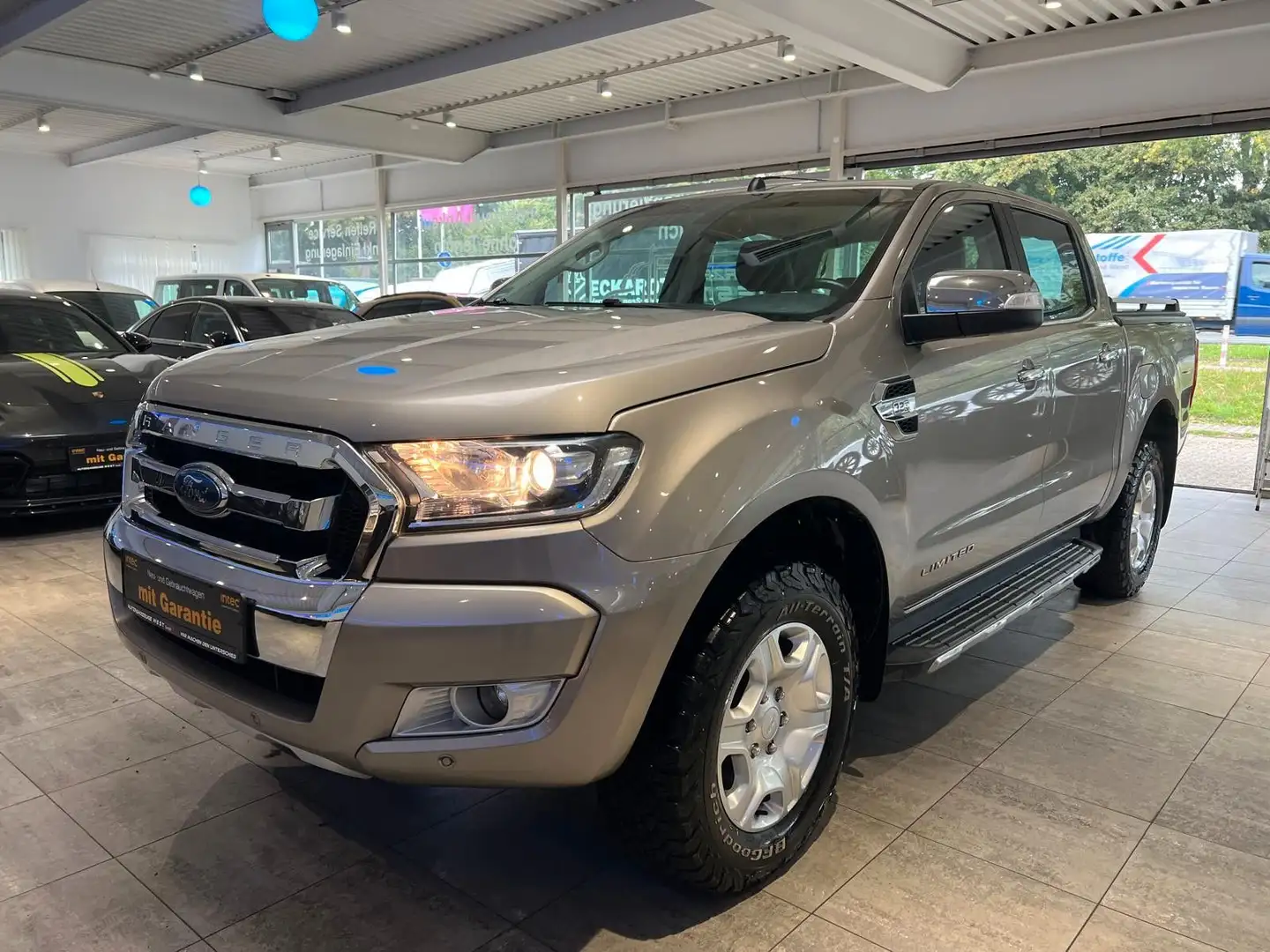 Ford Ranger 3,2 TDCI Limited 4x4*1.Hand*MwSt.* Silber - 1