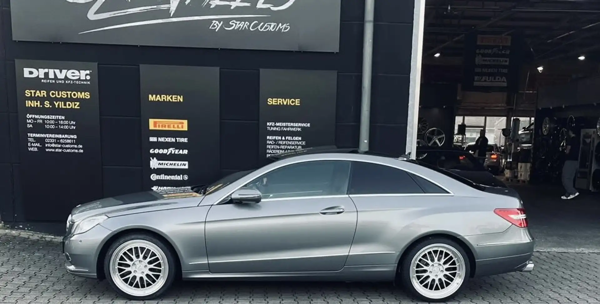 Mercedes-Benz E 500 Coupe 7G-TRONIC Avantgarde Silber - 1