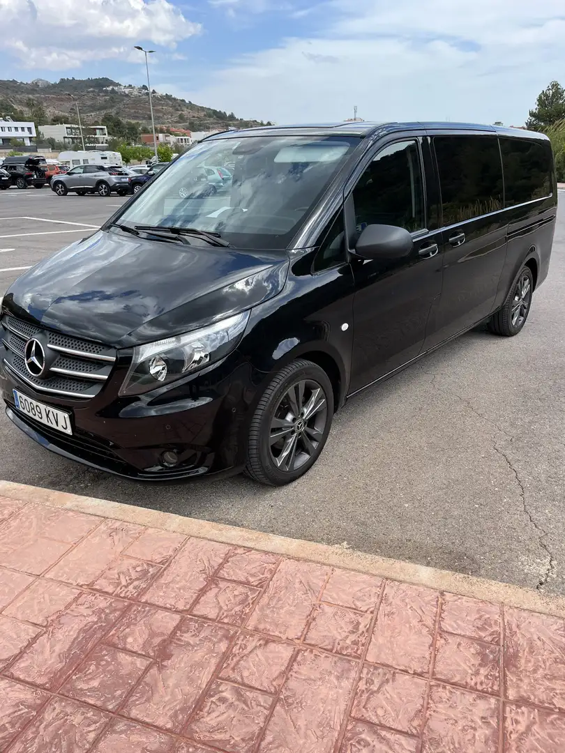 Mercedes-Benz Vito Furgón 116CDI Extralargo 9 Plazas Automático Negro - 2