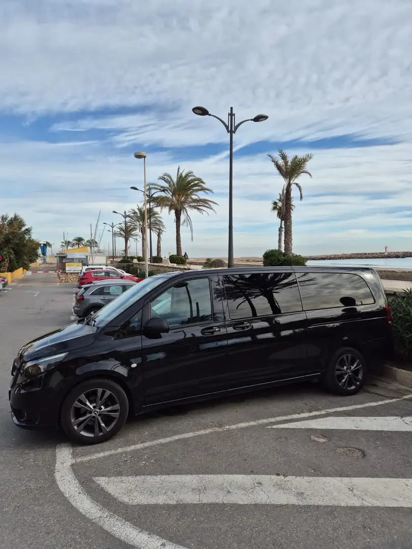 Mercedes-Benz Vito Furgón 116CDI Extralargo 9 Plazas Automático Negro - 1