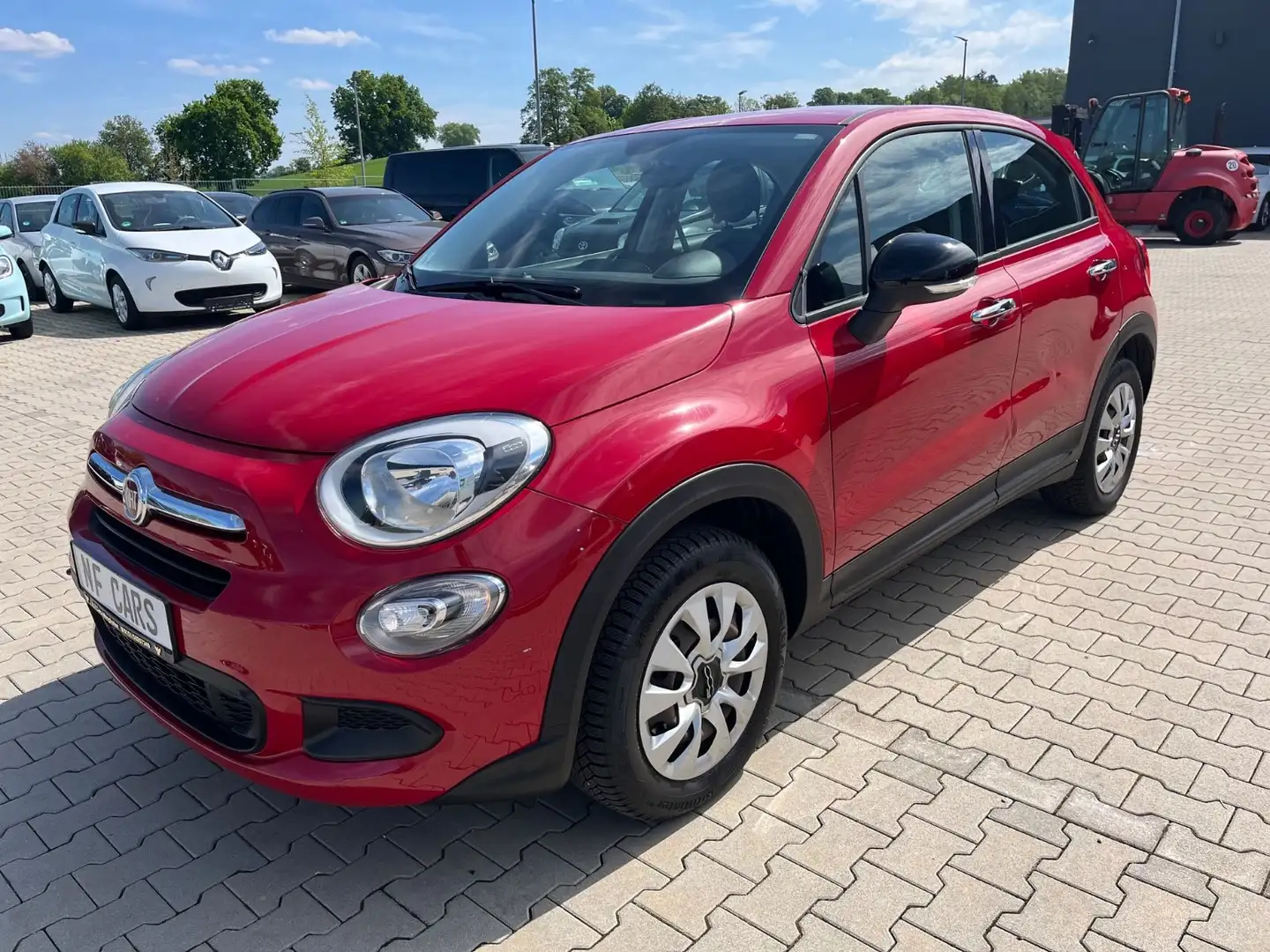Fiat 500X Pop 1.6 EURO6,2.Hand,AHK,Klima, Rot - 2