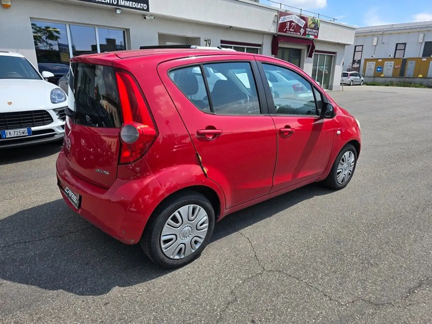 Opel Agila 1.0 12v 68cv NEOPATENTATI Rosso - 2