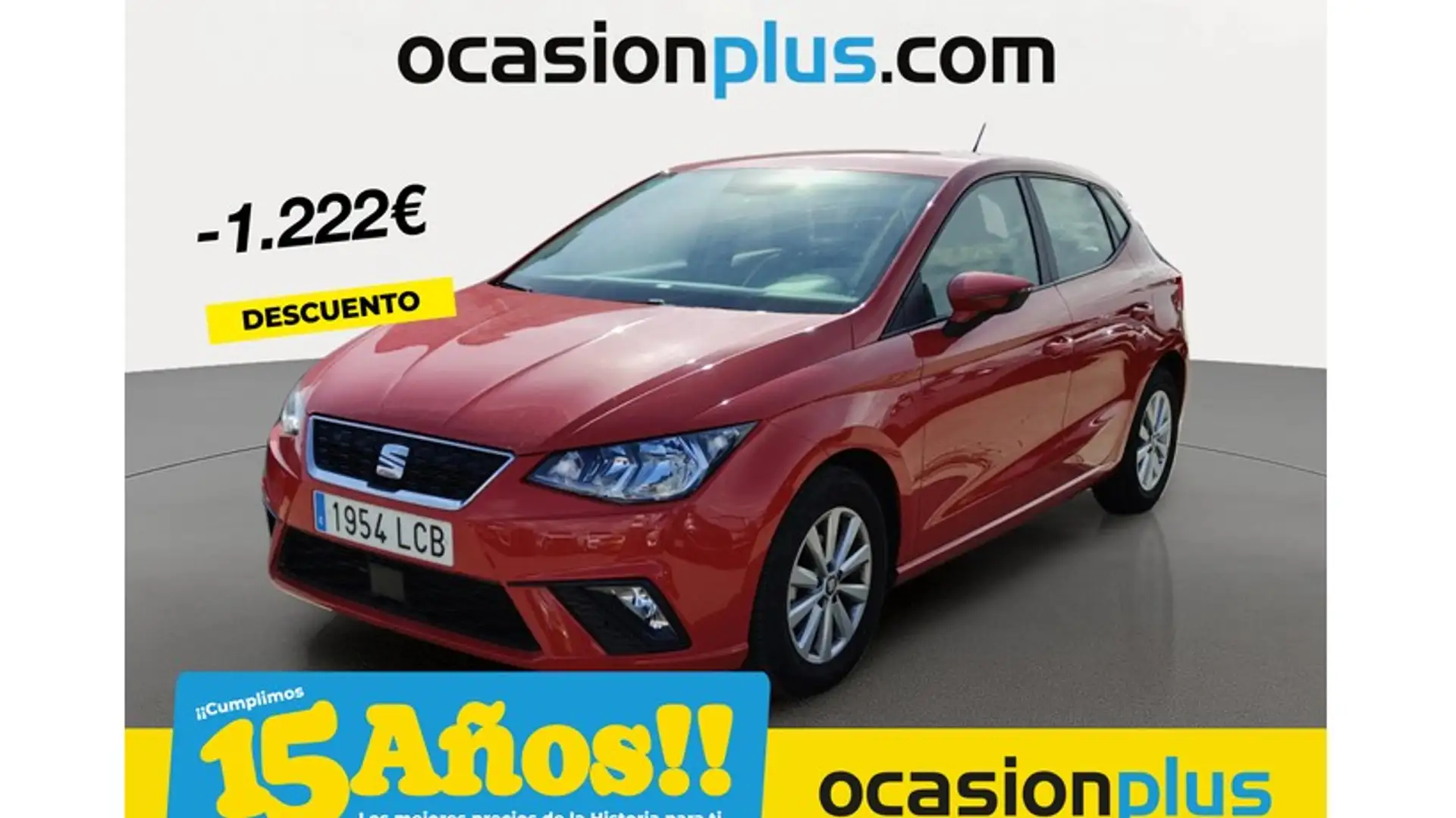 SEAT Ibiza 1.0 TSI S&S Style 95 Rojo - 1