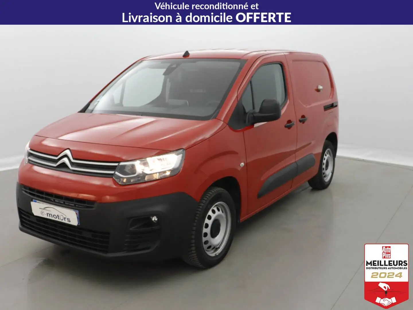 Citroen Berlingo M 650 Puretech 130 EAT8 Driver 3PL Rojo - 1