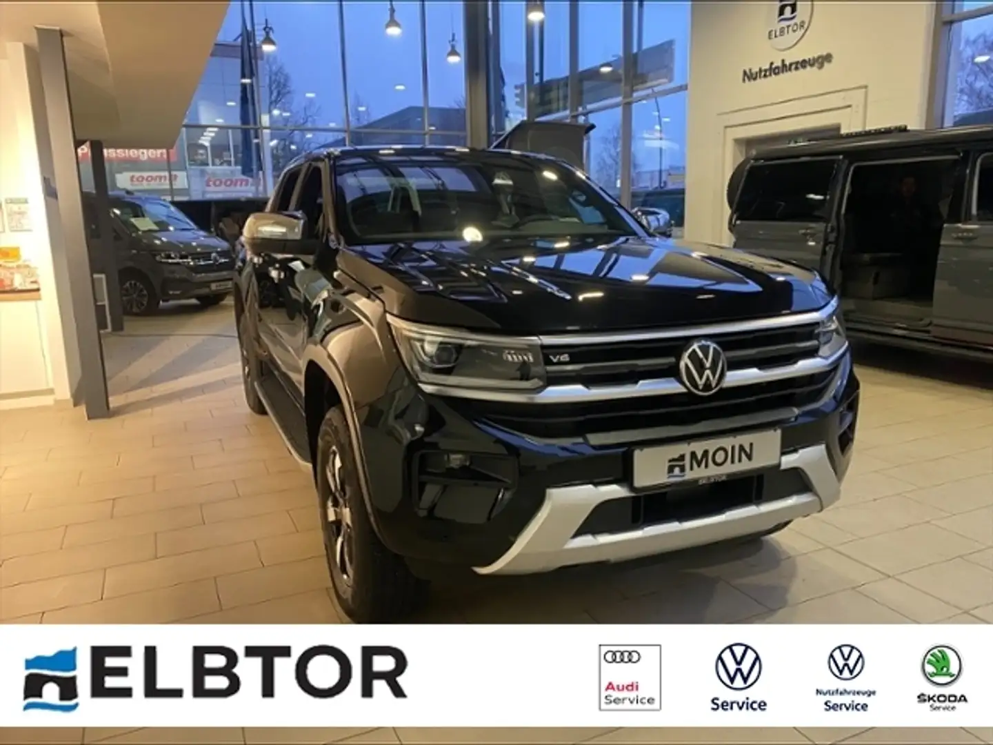 Volkswagen Amarok T1 STYLE V6 3.0 TDI 4MOTION AHK LED-IQ.LIGHT KLIM Schwarz - 1
