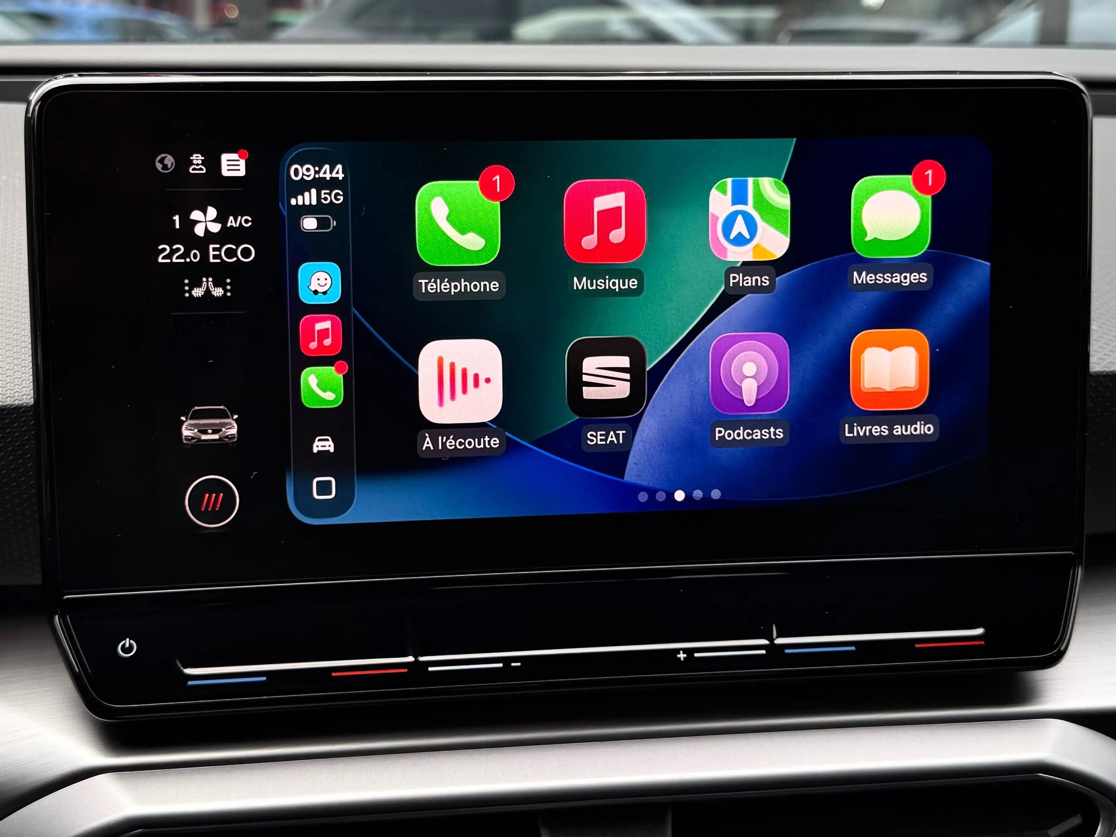 SEAT Leon e-Hybrid FR 1.4 204CV BAUTO+F1 COCKPiT CARPLAY CAMERA NAVi CUiR JA17" ++ — photo 13