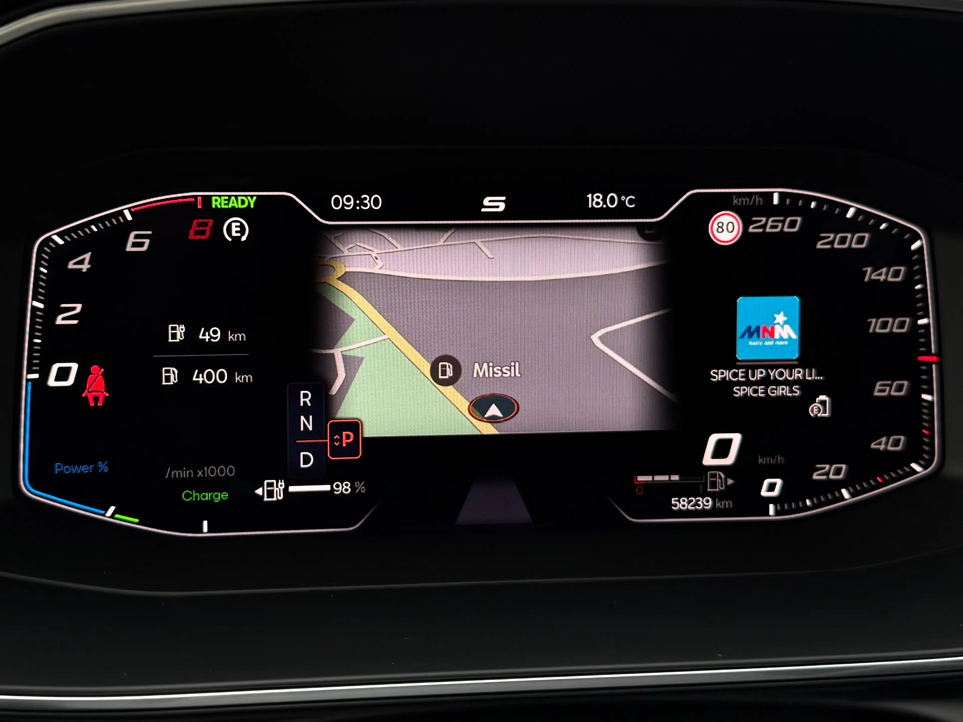 SEAT Leon e-Hybrid FR 1.4 204CV BAUTO+F1 COCKPiT CARPLAY CAMERA NAVi CUiR JA17" ++ — photo 11